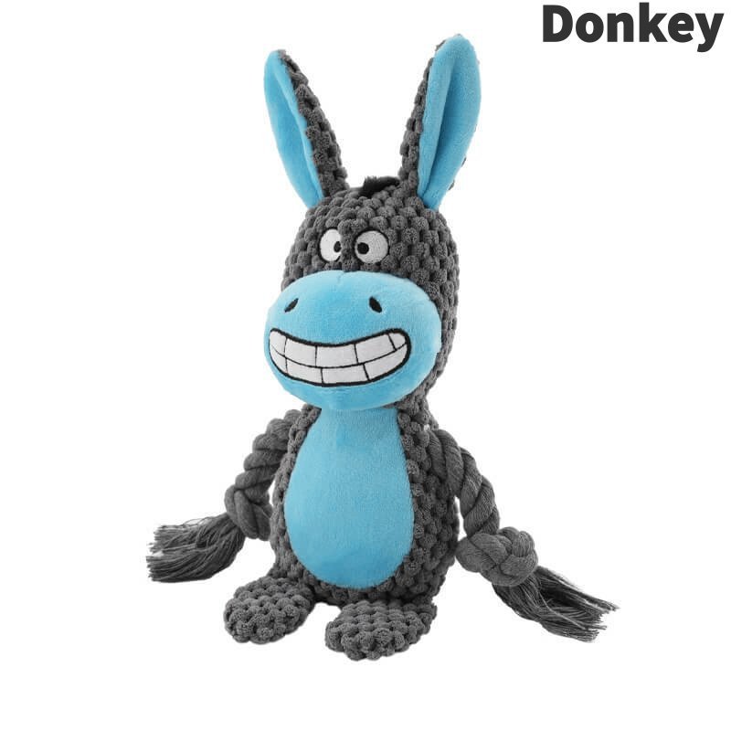 ChewAnimalTug⢠Dog Toy - Designed for Strong Chewers