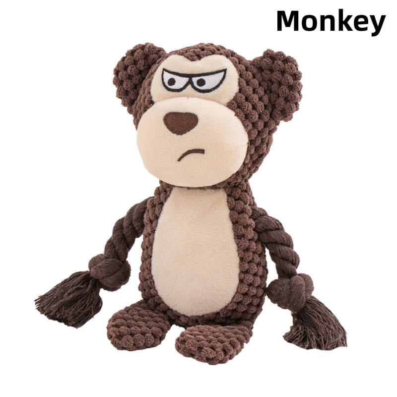 ChewAnimalTug⢠Dog Toy - Designed for Strong Chewers